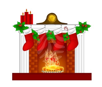 Fireplace Chimney Clipart.