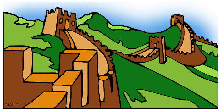 Great Wall Of China Clipart.