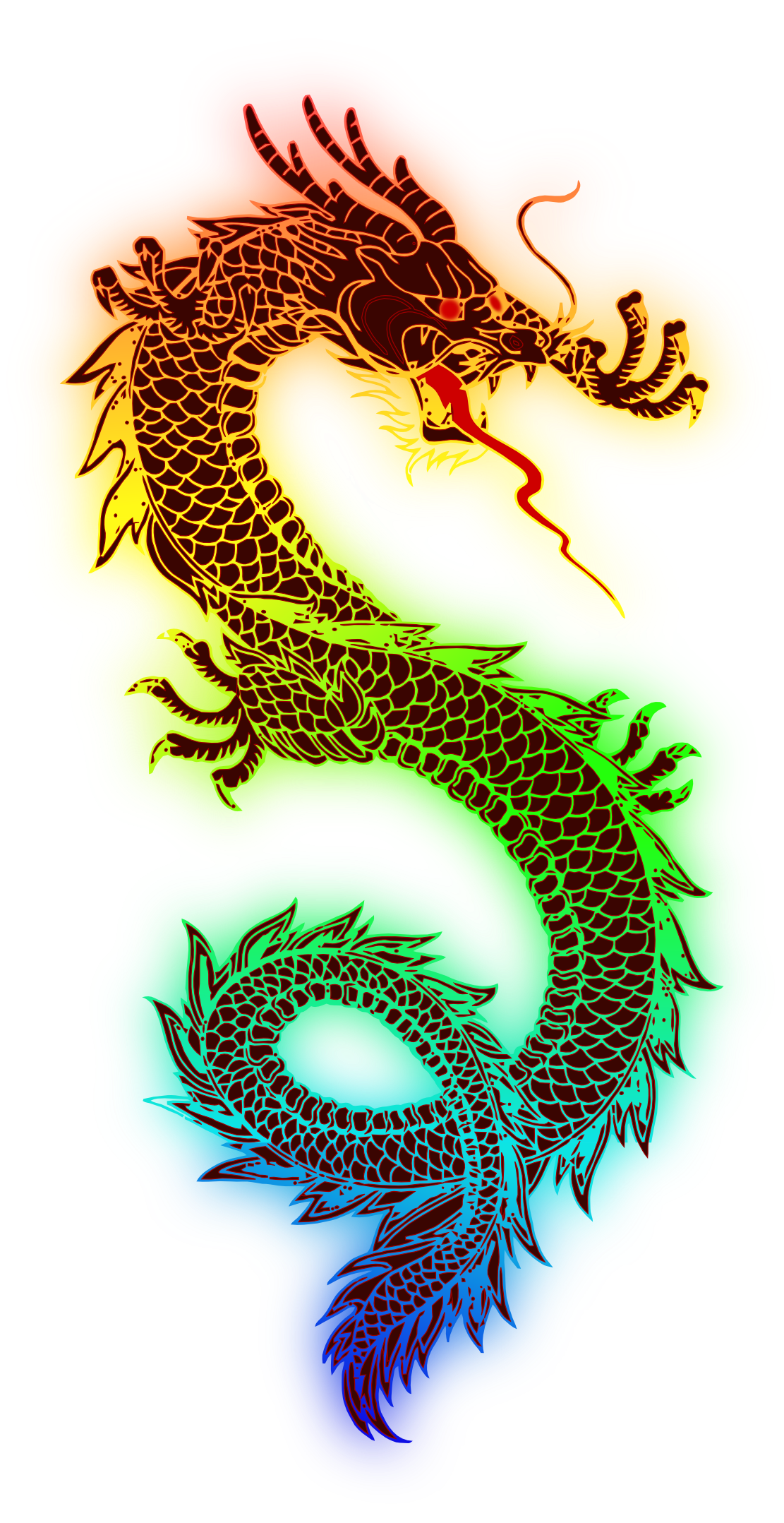 Chinese Dragon PNG Transparent Images.