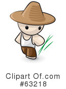 Chinese Farmer Clipart #1.