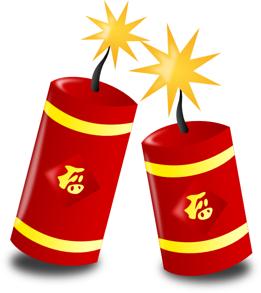 Chinese Fireworks Clip Art at Clker.com.