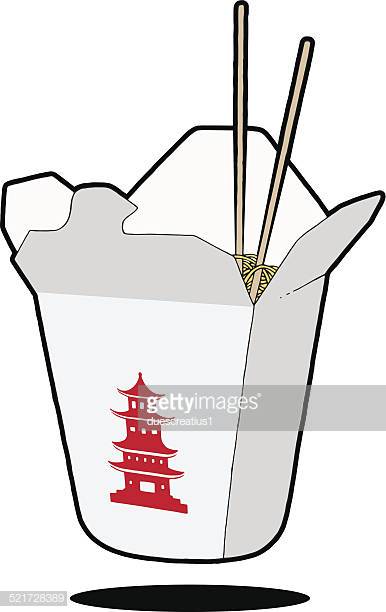60 Top Chinese Takeout Stock Illustrations, Clip art, Cartoons.