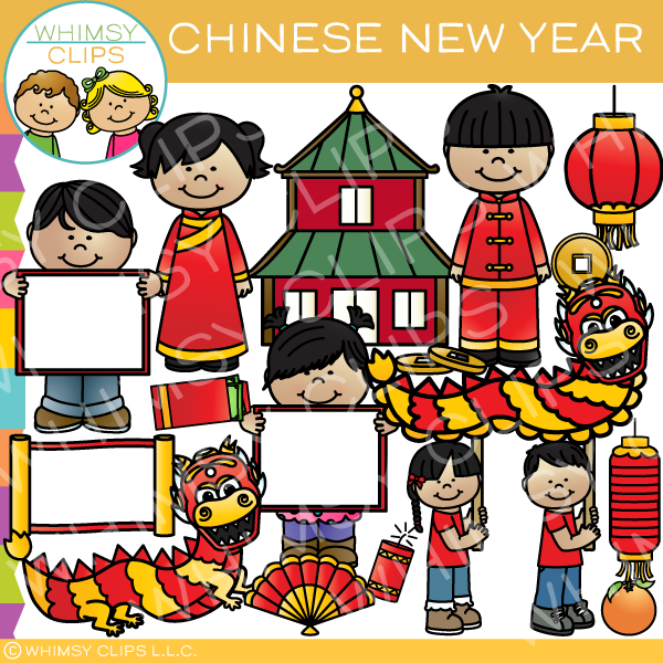 Chinese New Year Clip Art.