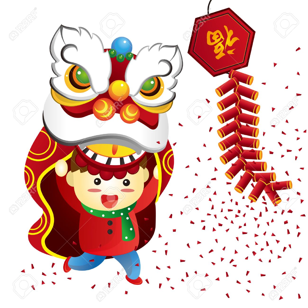 Chinese new year fireworks clipart 7 » Clipart Station.