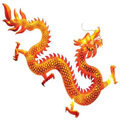 Chinese new year dragon clipart.
