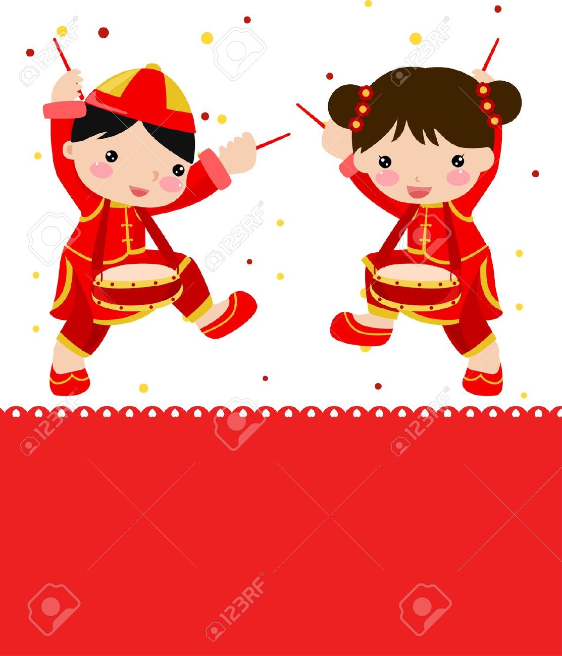 chinese new year outfit clipart 20 free Cliparts ...