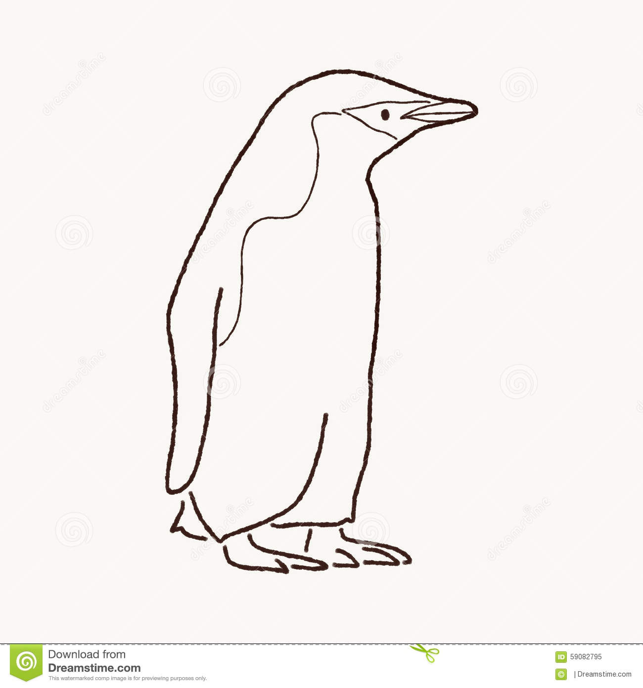 Chinstrap penguin clipart.