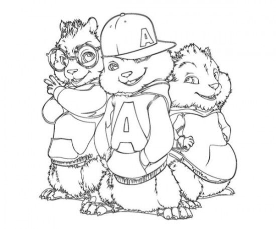 Alvin and the chipmunks clipart.