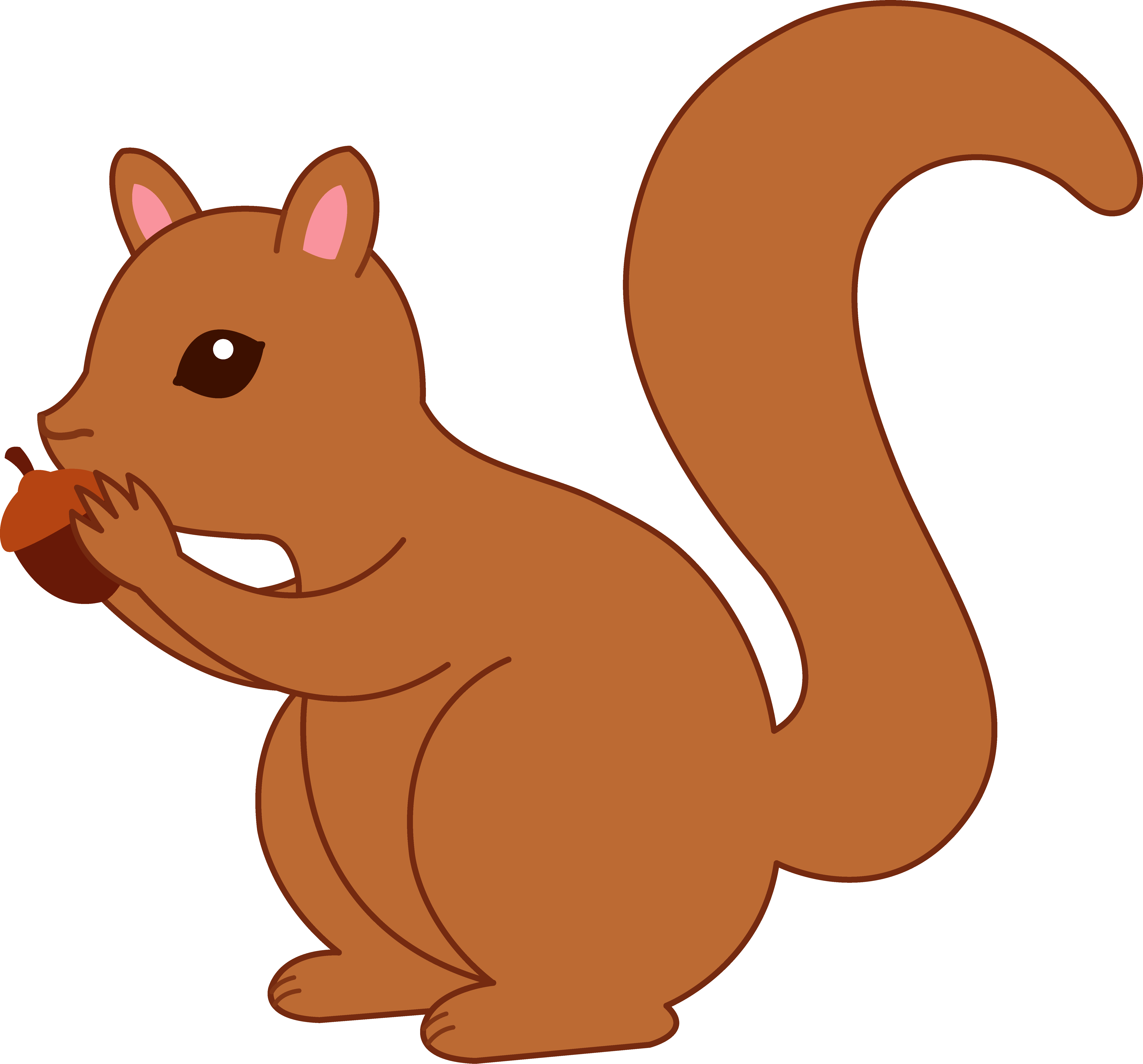 Clear background chipmunk clipart.