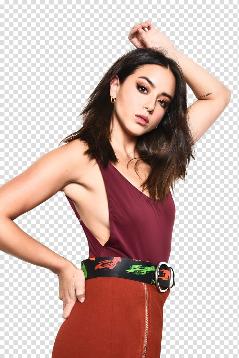 CHLOE BENNET, transparent background PNG clipart.