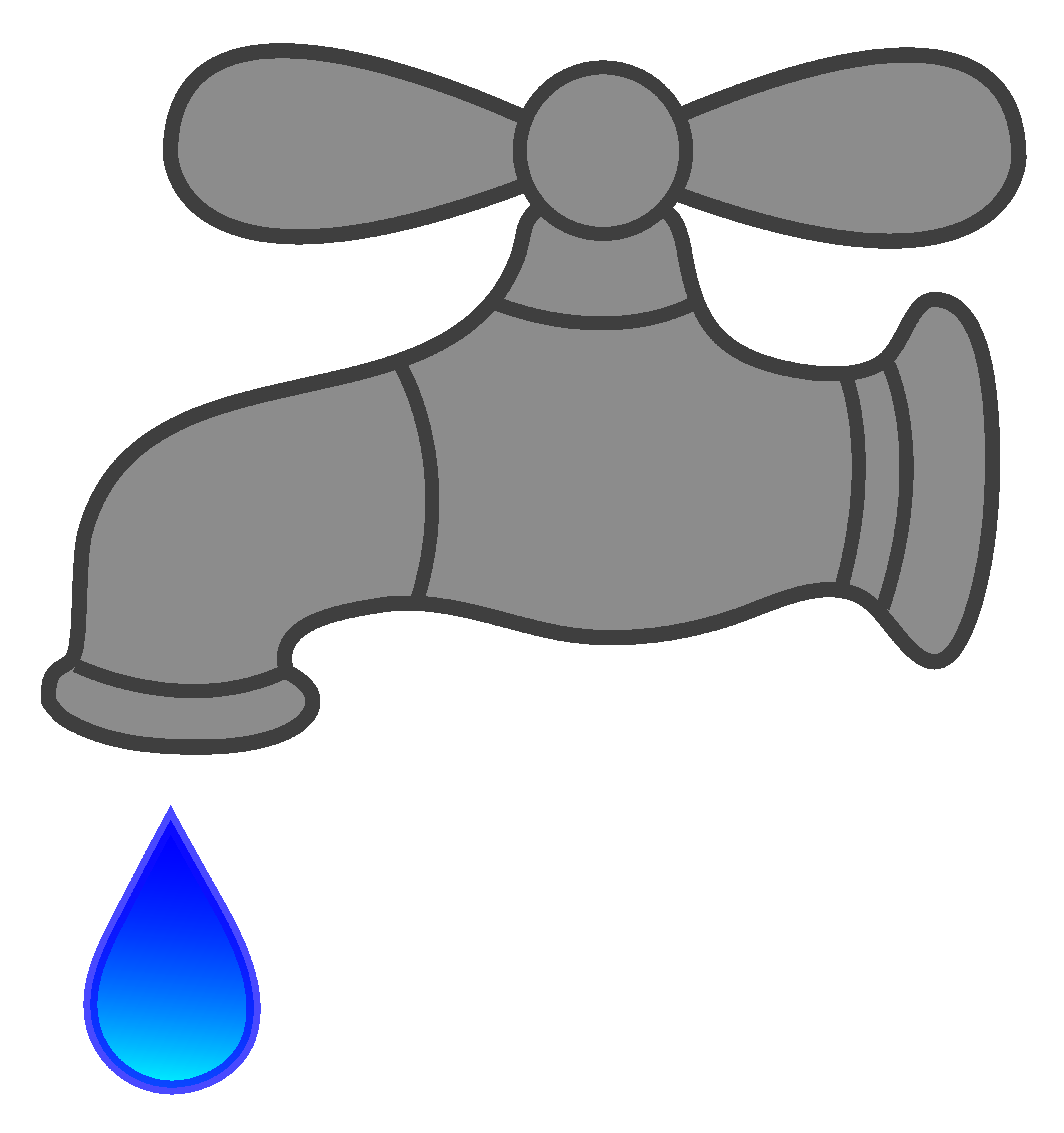 Drinking water clipart free.
