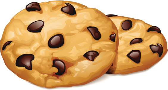 Chocolate cookies clipart.