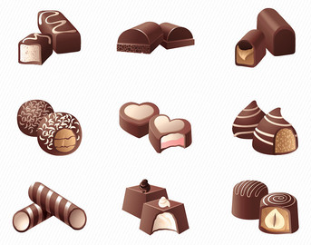 Chocolate clipart.