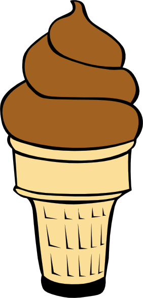 Chocolate Ice Cream Clipart.