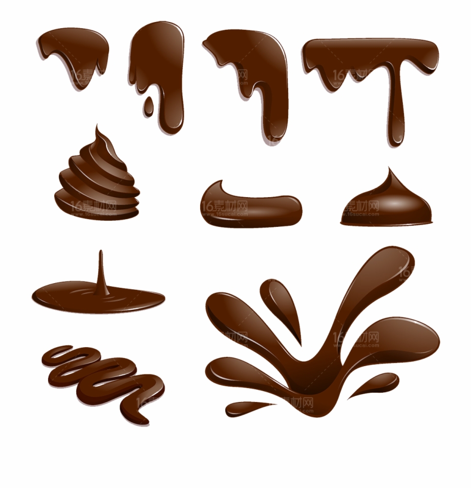 Chocolate Dripping Png.