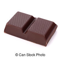 Stock Photo of Chocolate bar tower.