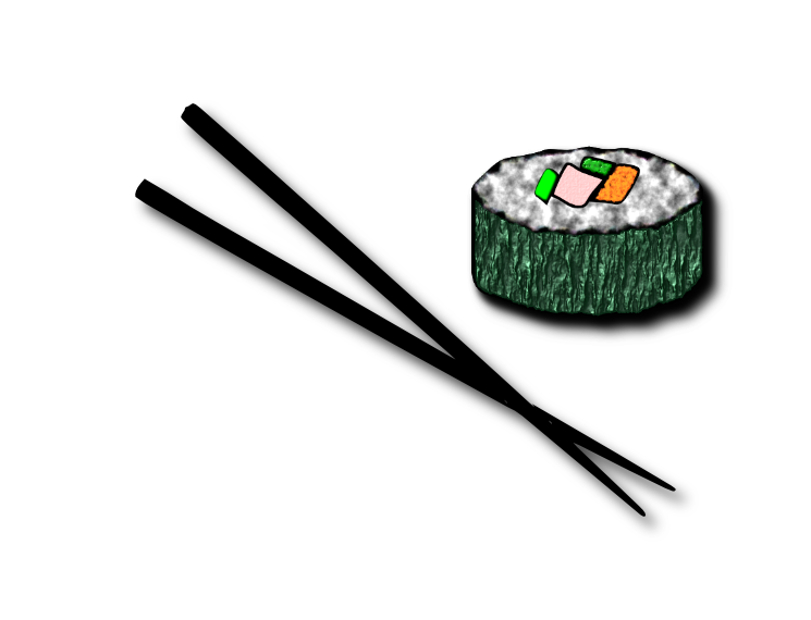 Chopsticks Clipart.