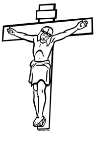 Christ On The Cross By @laobc, A Silhouett #118429.