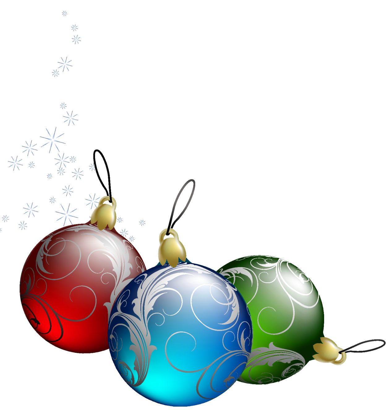 Free christmas ornaments clipart.