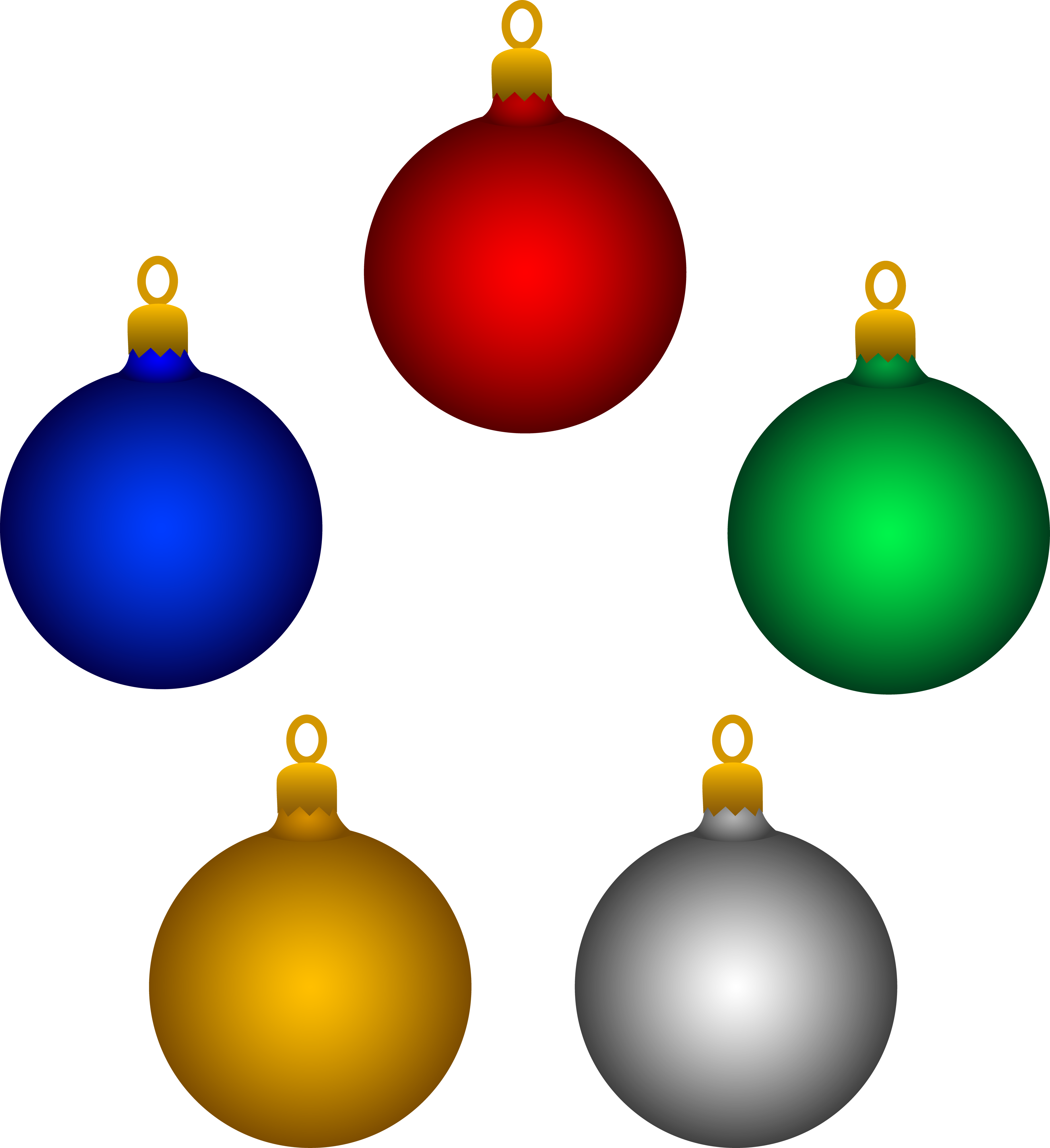 Clipart Christmas Decorations.