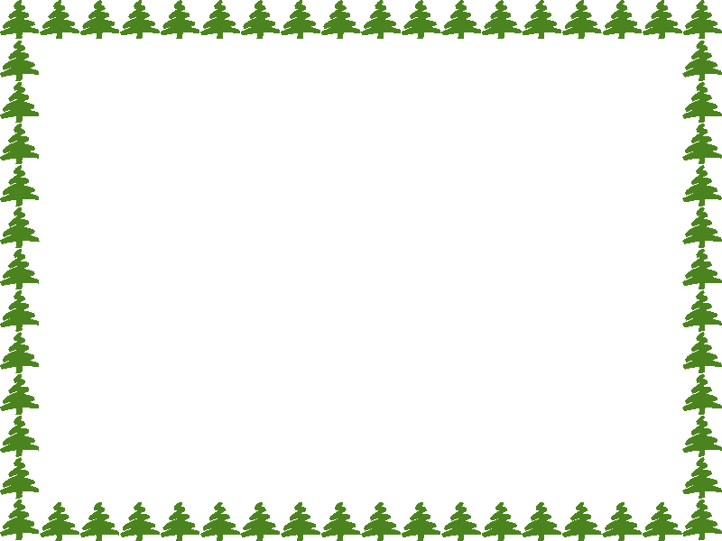 Christmas Border Clipart Green.