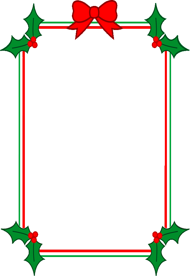 Free Christmas Card Borders Clip Art 20 Free Cliparts Download Images