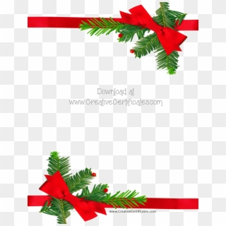 Free Christmas Borders Png Transparent Images.