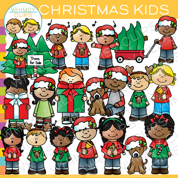 Christmas carolers clip art , Images & Illustrations.
