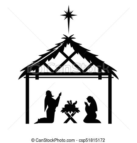 christmas clip art jesus birth 20 free Cliparts | Download images on ...