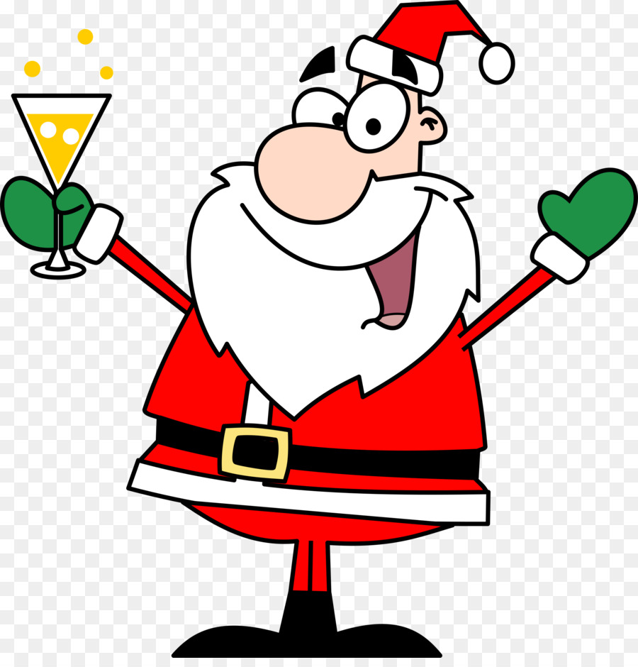 Santa Claus Cartoon clipart.