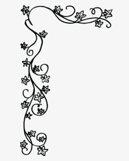 Free Christmas Border Black And White Clip Art with No.