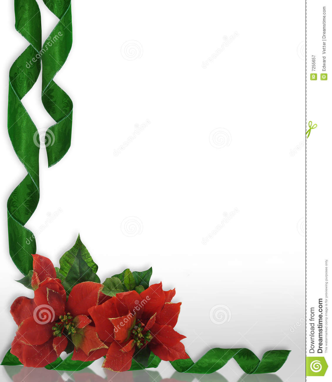 Christmas Corner Border Clip Art.