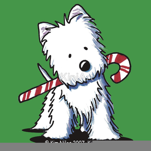 Free Dog Christmas Clipart.