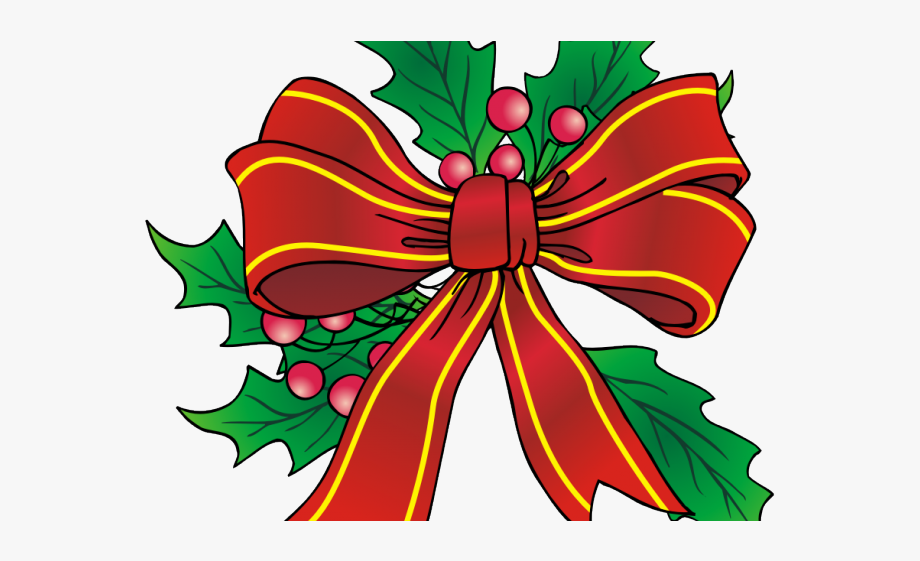 Christmas Clipart Clipart Bow.