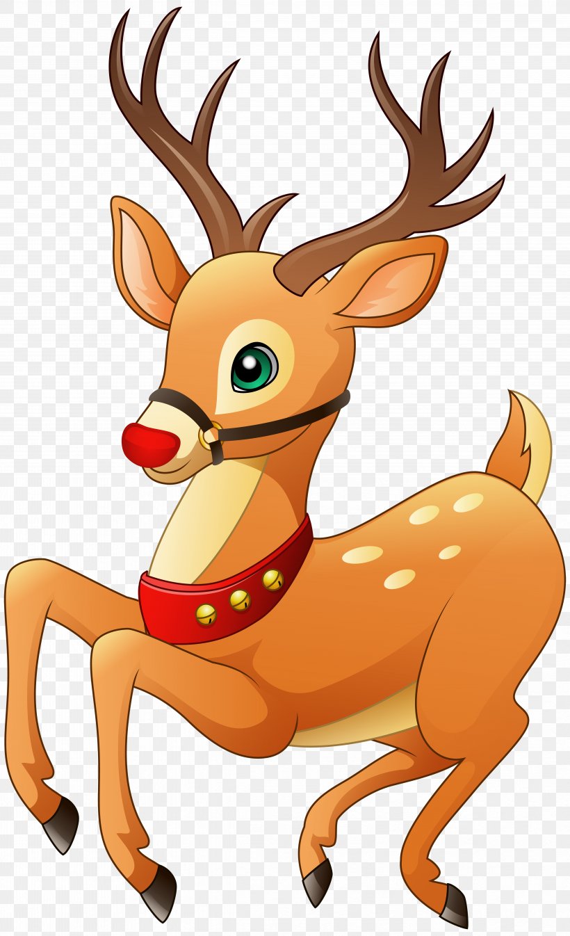 Rudolph Reindeer Christmas Clip Art, PNG, 4873x8000px.