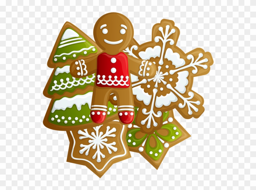 Transparent Christmas Gingerbread And Cookies Png Clipart.