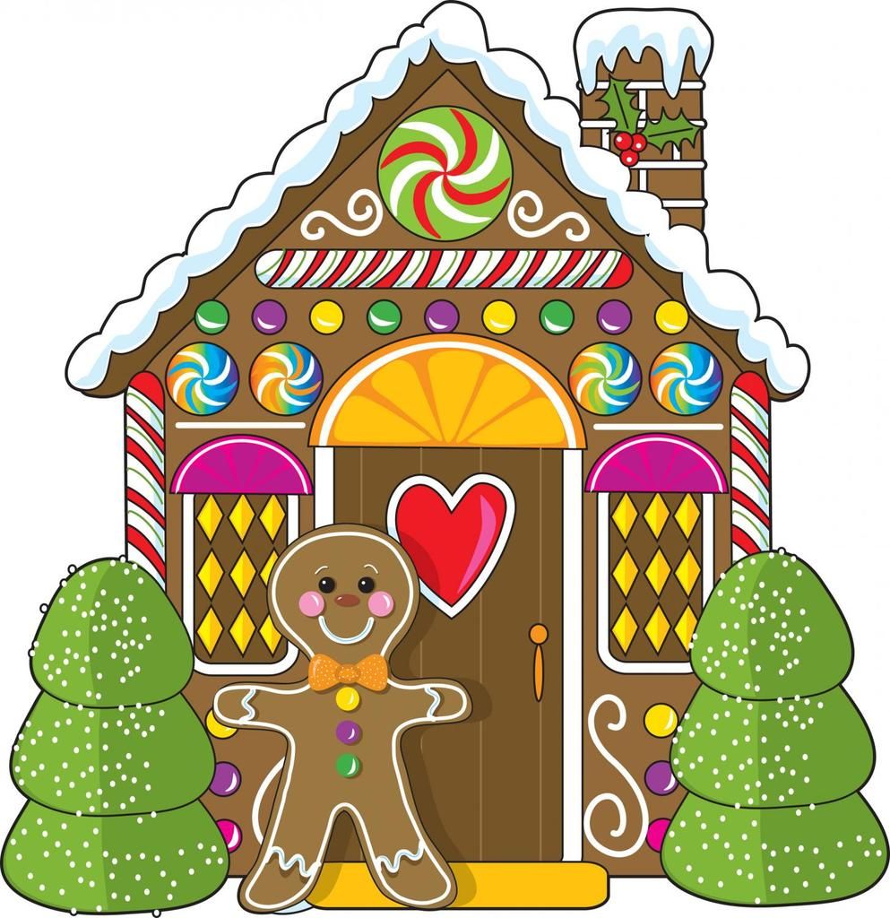 Gingerbread House and Man Wall Decal in 2019.