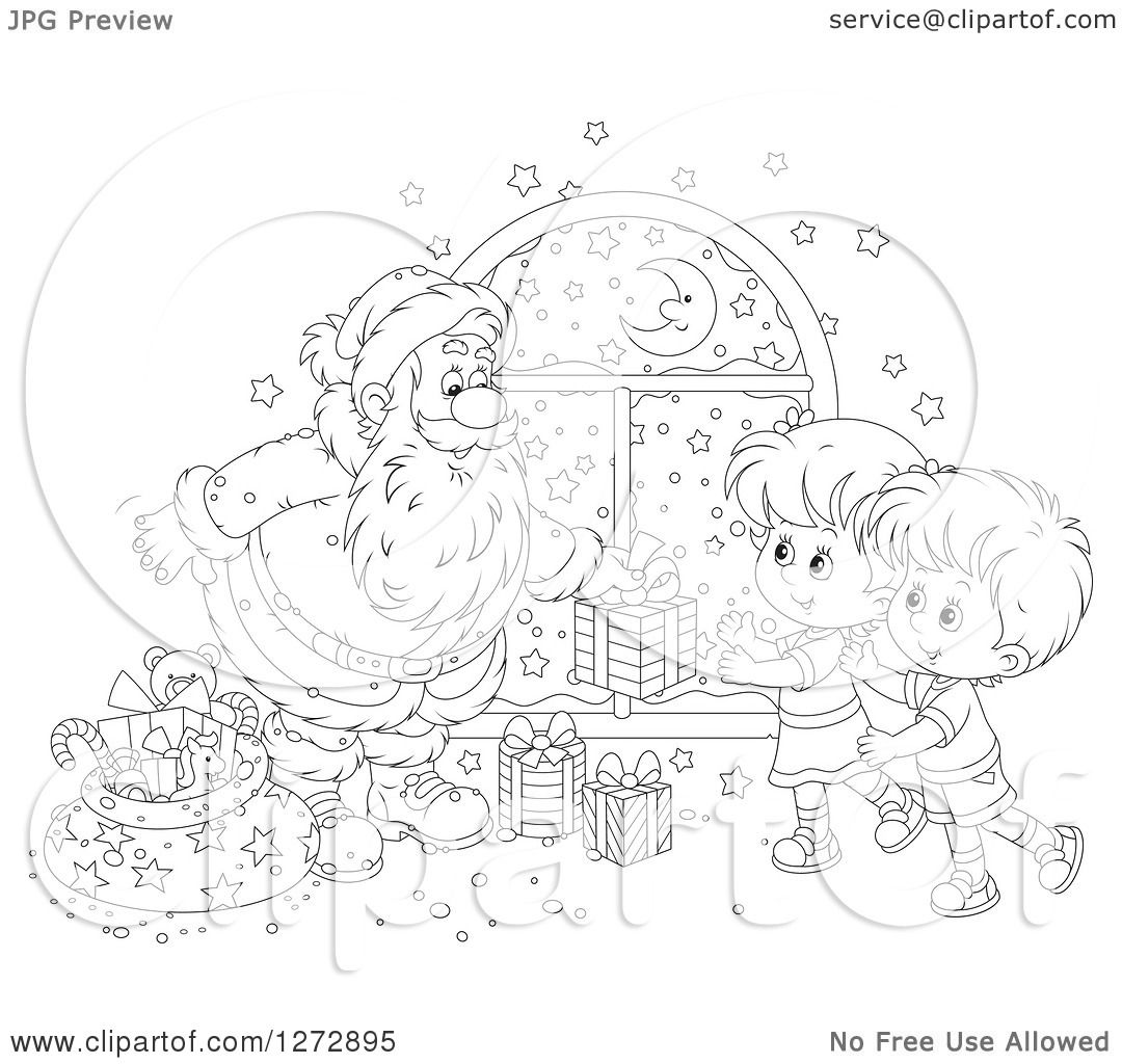 Christmas Eve Clipart Black And White 20 Free Cliparts Download Images On Clipground 2024 5724