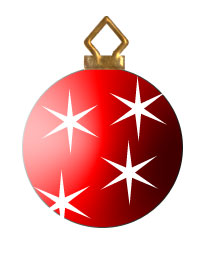 red christmas ornament clipart - Clipground