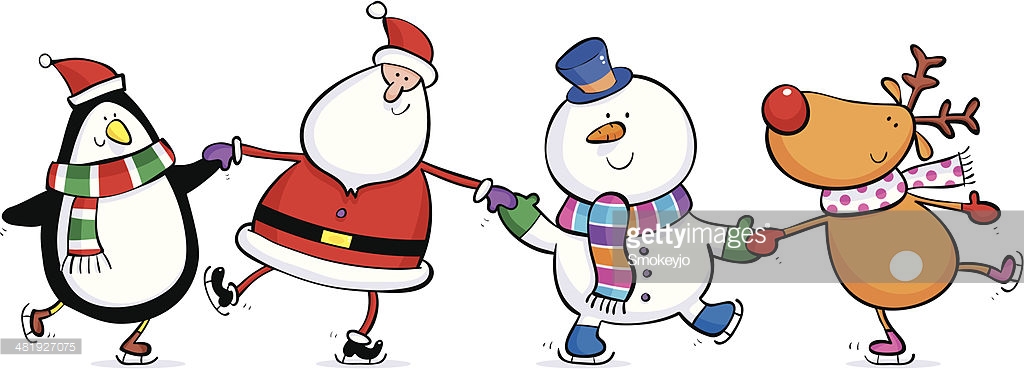 Santa And Friends Clipart & Clip Art Images #12072.