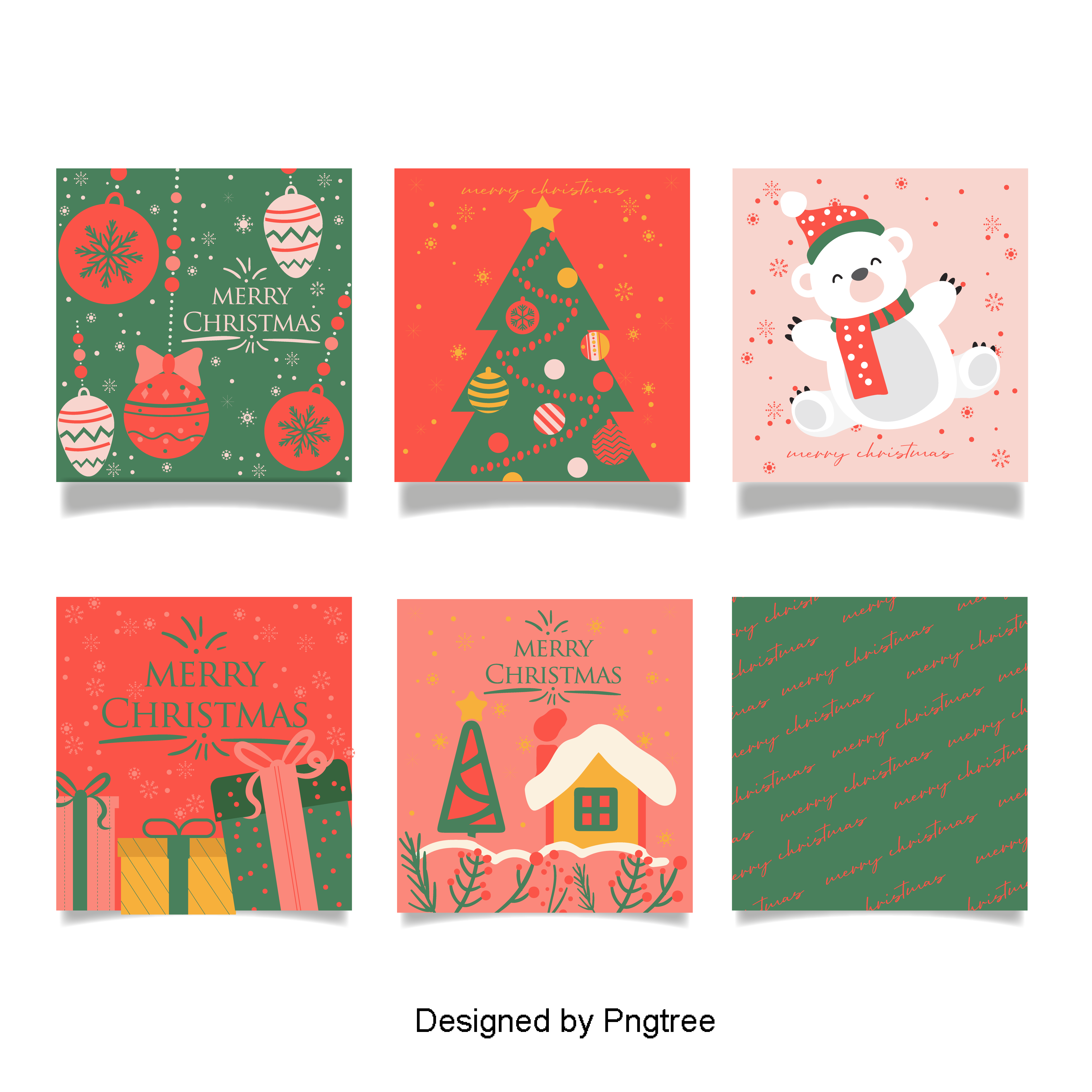 Christmas Card Background Greeting Cards PNG Exclusive Clipart.