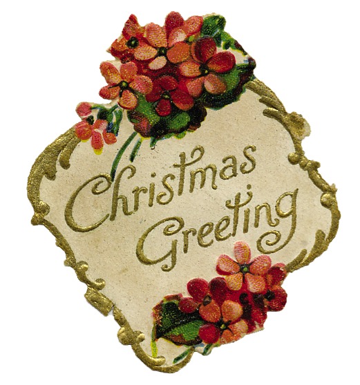 Christmas Greetings Clipart.