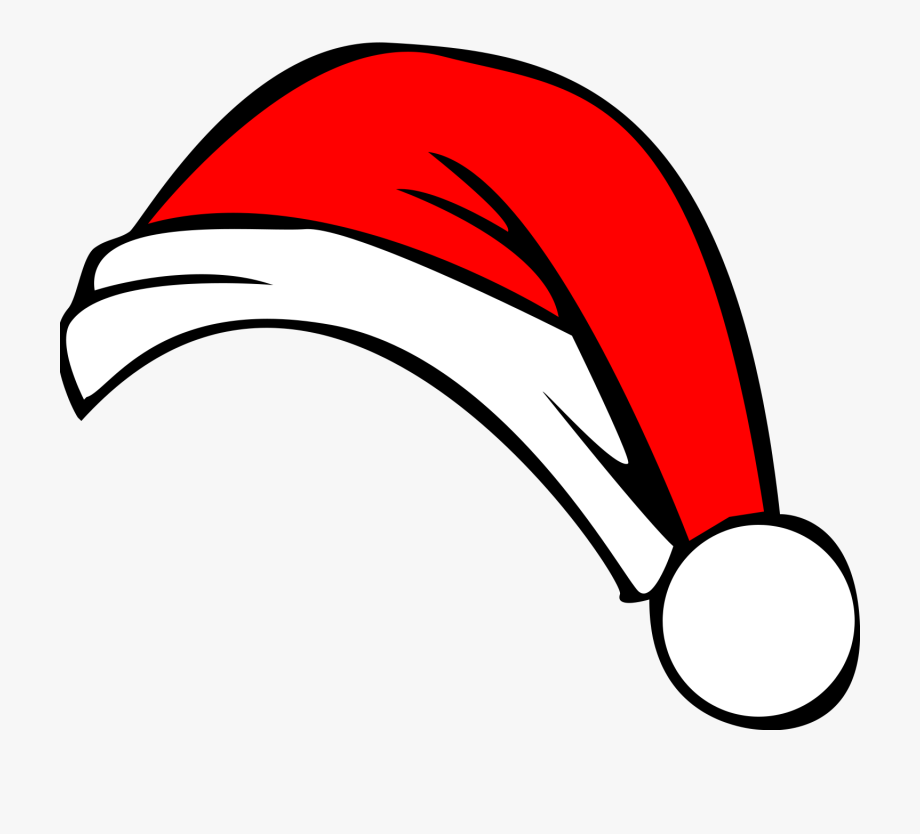 Santa Hat Clip Art 2 Image.