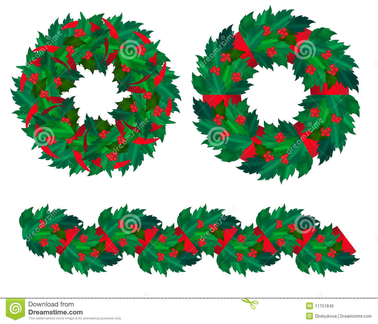 christmas holly wreath clipart 20 free Cliparts | Download images on