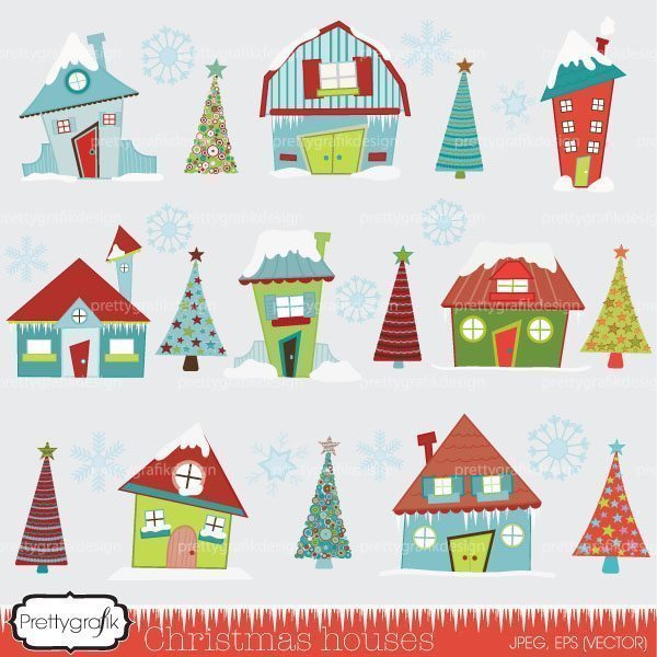 christmas house clipart 20 free Cliparts | Download images on Clipground 2021