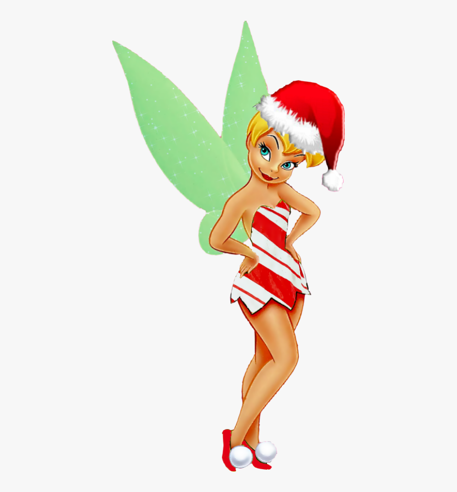 Disney Christmas Tinkerbell , Free Transparent Clipart.