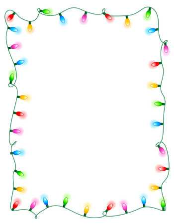 2,896 Christmas Lights Border Cliparts, Stock Vector And Royalty.