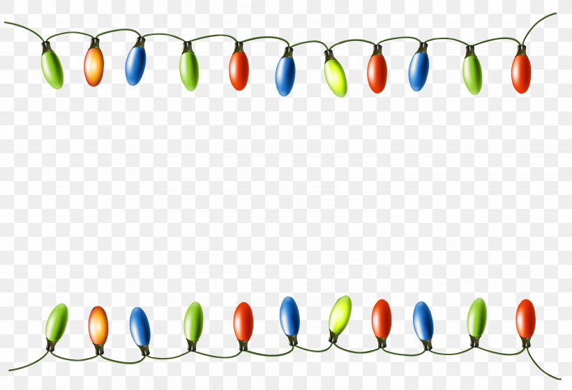 Christmas Lights Garland Clip Art, PNG, 6306x4313px.