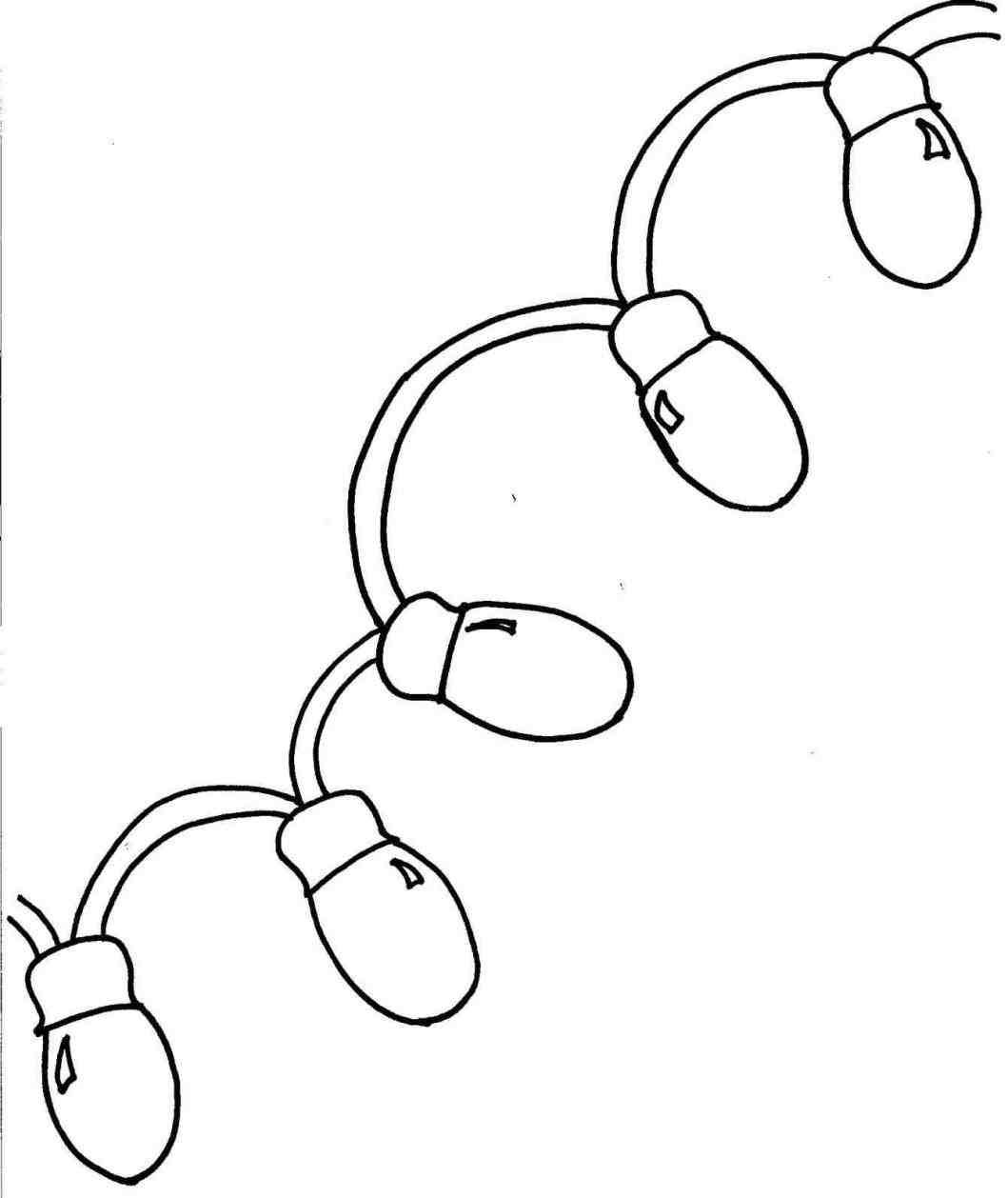 christmas lights clip art.