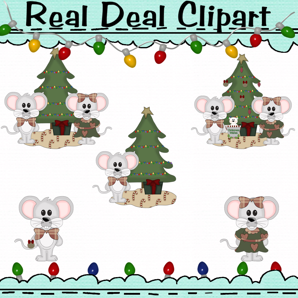 Christmas Mice Clipart and 50 similar items.